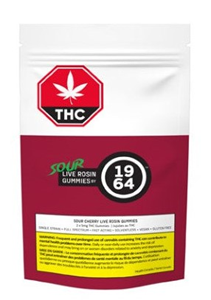 1964: Sour Cherry Live Rosin Gummies (2 pcs)