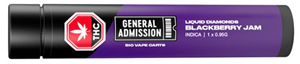 General Admission: Blackberry Jam Liquid Diamond Blend Cartridge (0.95g)