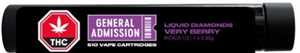 General Admission: Very Berry Liquid Diamond Blend Cartridge (0.95g)