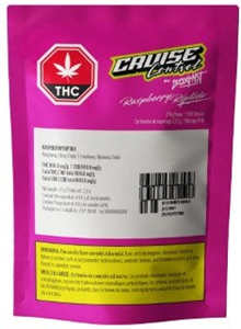 Cruise Control by BOXHOT: Raspberry Riptide 2:1 THC/CBD Cartridge (2g)