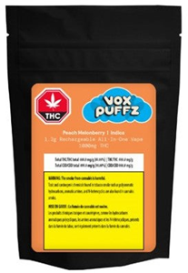 Vox: Peach Melonberry Disposable & Rechargeable Pen (1.2g)