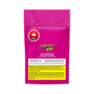SHRED'EMS POPS: Crazy Cream Soda Sativa Gummies (4 pcs)