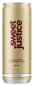 Sweet Justice: OG Cola Sugar/Caffeine Free Beverage (355ml)