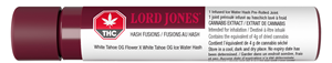 Lord Jones: White Tahoe OG Infused Pre Roll (1 x 1g)