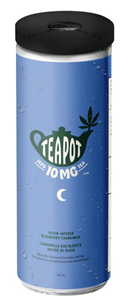 Teapot: Blueberry Chamomile Tea Rosin Infused Beverage (355ml)