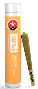 General Admission: Peach Rizz Distillate Infused Pre Roll (1 x 1g)