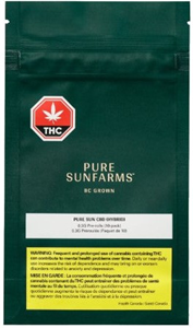 Pure Sunfarms: Pure Sun CBD Pre Rolls (10 x 0.3g)