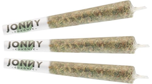 Jonny Chronic: Northern Lights Reefers Pre Rolls (3 x 0.5g)