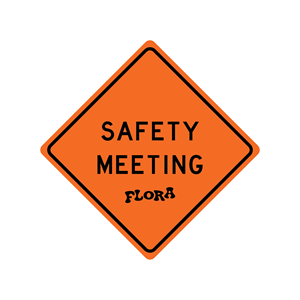 Flora Sticker - Safety Meeting