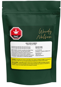 Woody Nelson: Mega Purple Resin Infused Gummies (10 pcs)