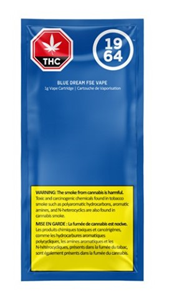 1964: Blue Dream FSE Live Resin Cartridge (1g)