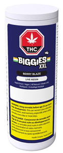 Biggies XXL: Berry Blaze Live Resin Chews (6 pcs)