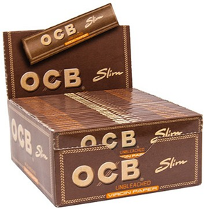 OCB: Unbleached Slim King Sized Rolling Papers