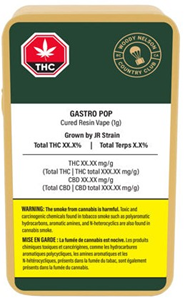 Woody Nelson: Country Club - Gastro Pop Cured Resin LTO Cartridge (1g)