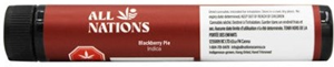All Nations: Blackberry Pie Pre Rolls (3 x 0.5g)