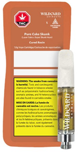 Wildcard Extracts: Pure Cake Skunk LTO Cured Resin Cartridge (1g)